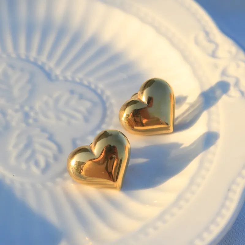 Opulent Heart Earrings