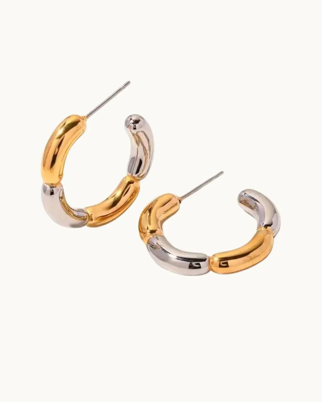 Luxe Blend Hoop earrings - Diatoms