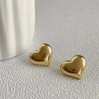 Opulent Heart Earrings - Diatoms