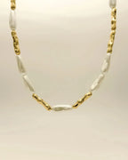 Baroque Pearl Necklace - Diatoms