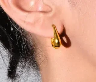 Luxe Utopia Hoop Earrings - Diatoms