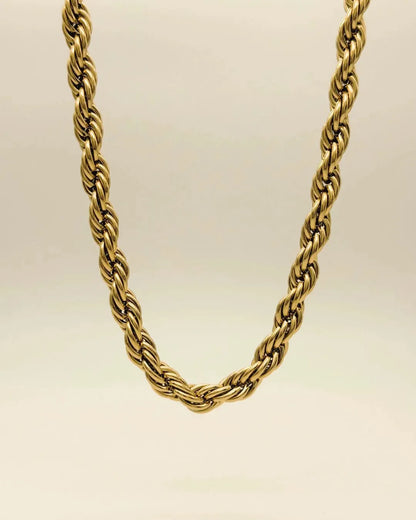 Bling Buzz Twisted Chain Necklace - Diatoms