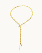 Modern Style Classic Irregular Tassel Necklace - Diatoms
