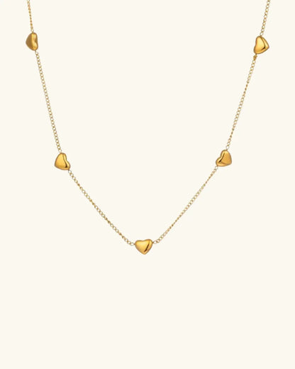 Luxy In Love Heart Chain Necklace - Diatoms