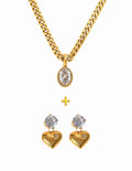Bloom Essence Combo Necklace Earring Set