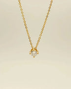 Luxe Dainty Diamond Necklace - Diatoms