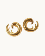 Oceanwave Stud Earrings - Diatoms