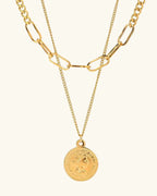 Elizabeth Three Layer Necklace - Diatoms