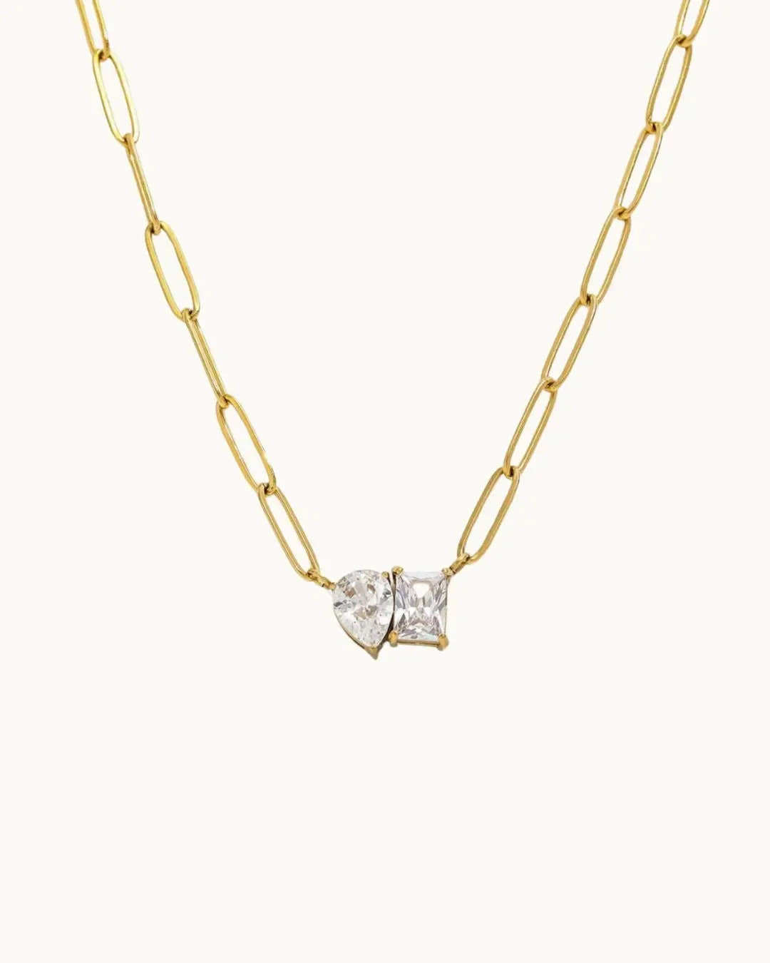 Luxe Diamond Affection Necklace - Diatoms