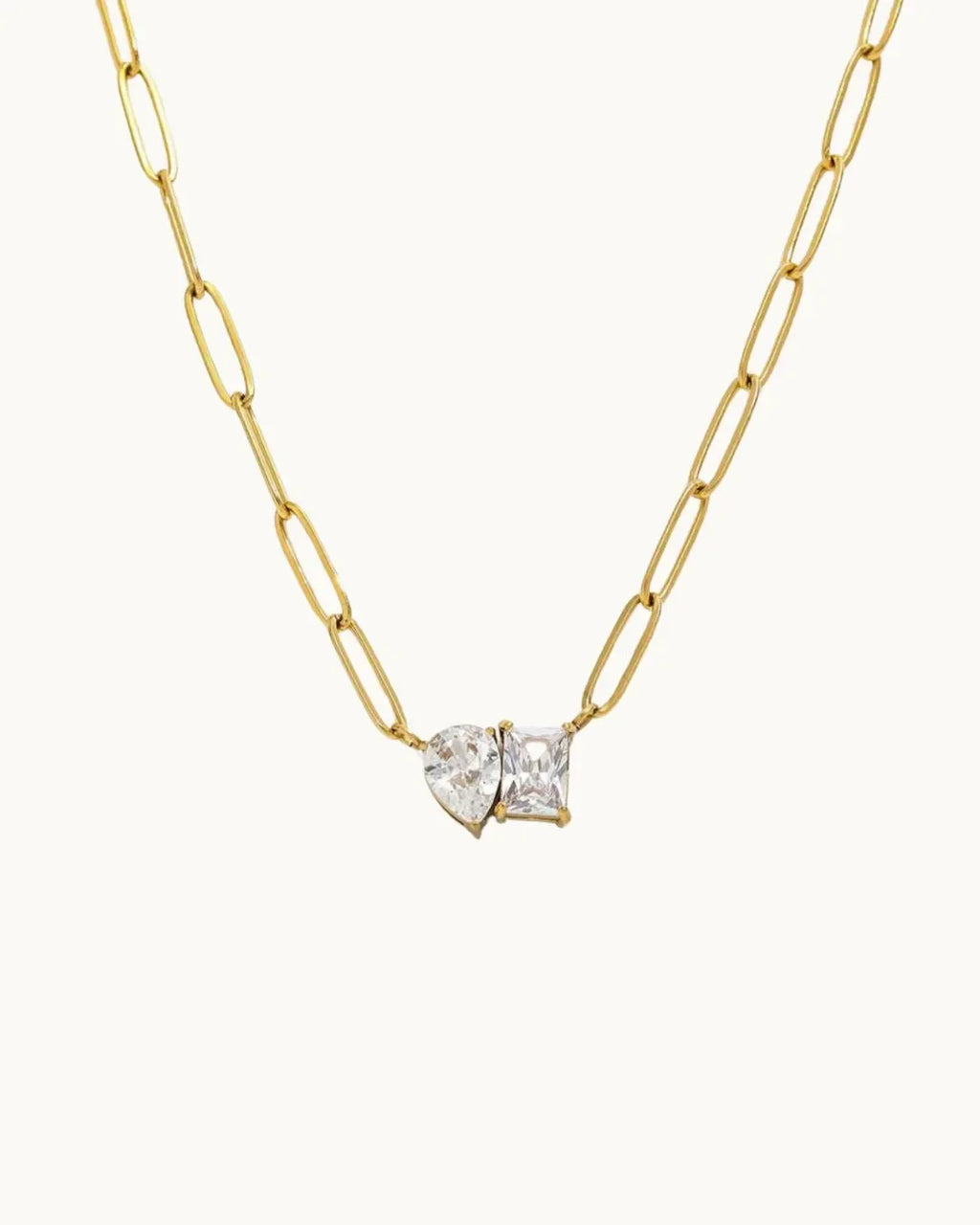 Luxe Diamond Affection Necklace - Diatoms