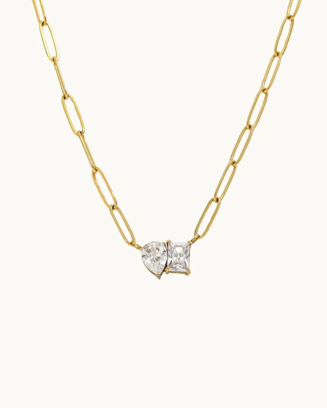 Luxe Diamond Affection Necklace - Diatoms