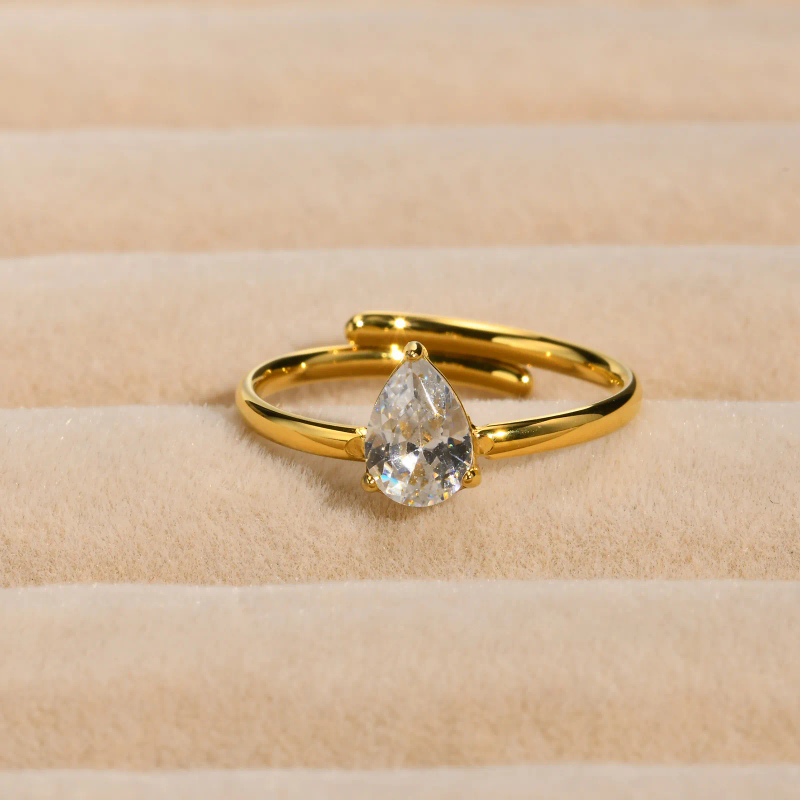 Dew Kissed Diamond Ring