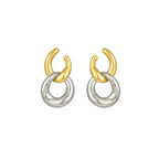 Luxe Duo Hoop Earrings - Diatoms
