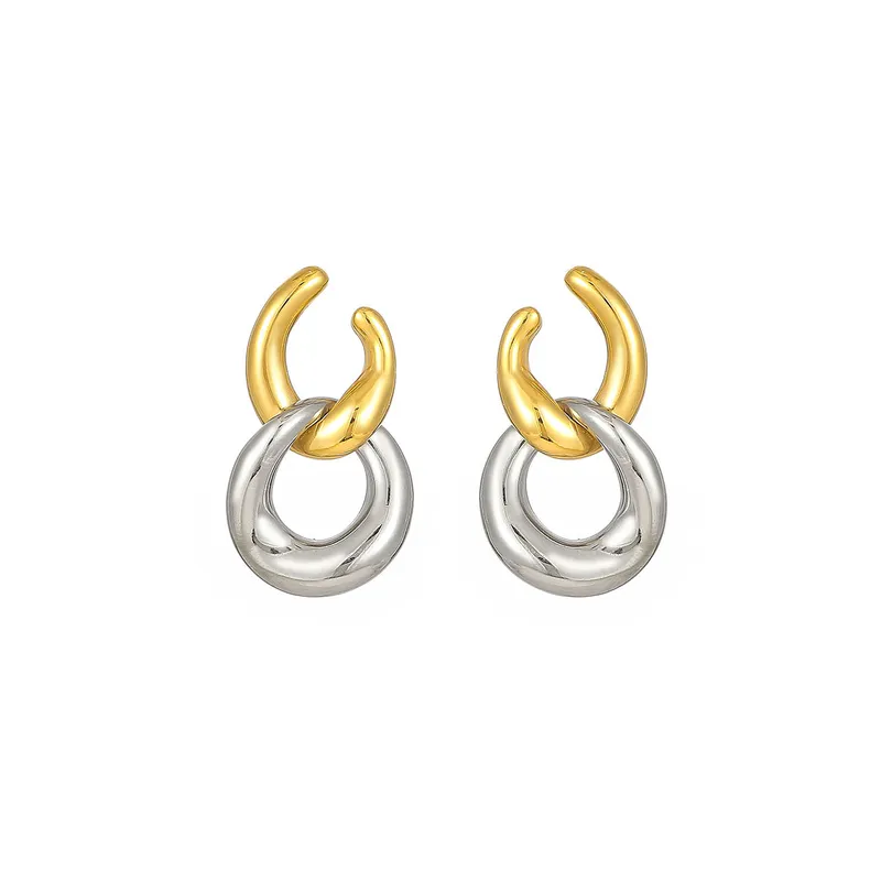 Luxe Duo Hoop Earrings