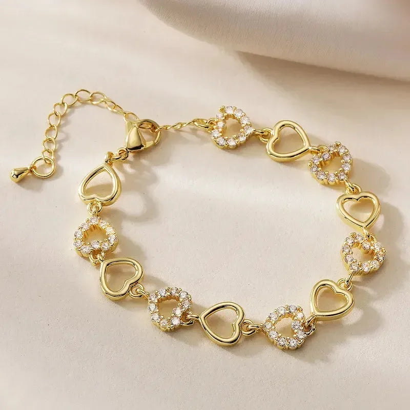 Heart Shape Corazon Bracelets - Diatoms