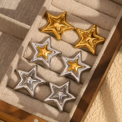 Vacation Star Glam Ear Studs