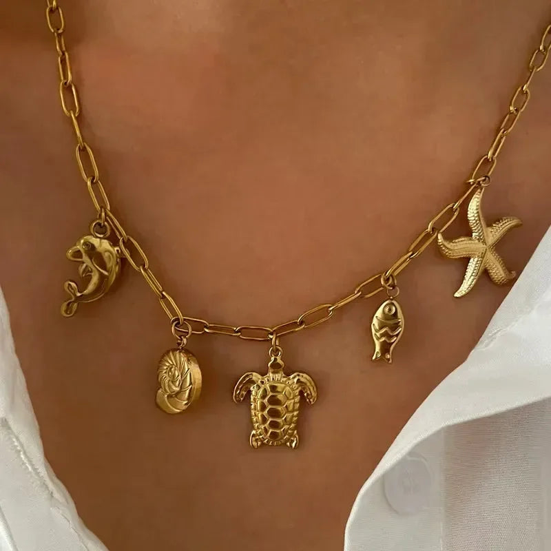 Ocean Majestic Bliss Necklaces - Diatoms