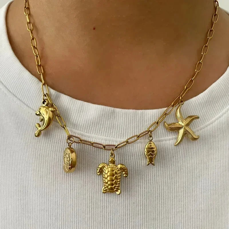 Ocean Majestic Bliss Necklaces - Diatoms