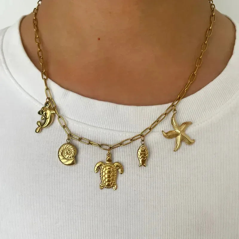 Ocean Majestic Bliss Necklaces - Diatoms