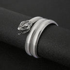 Snake Coil Inspired Unisex Bangle - Diatoms