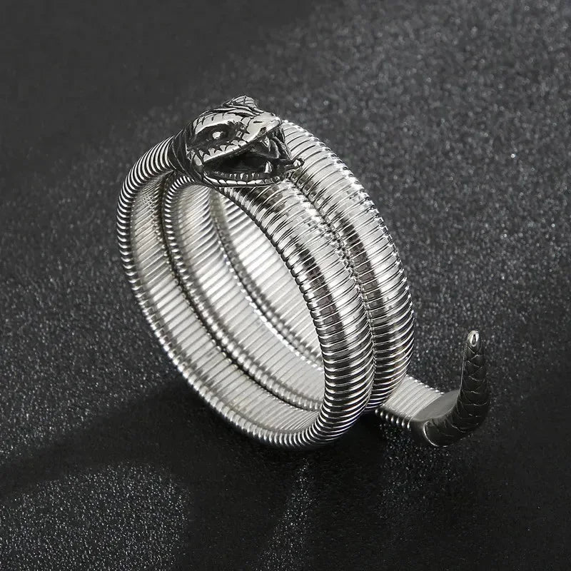 Snake Coil Inspired Unisex Bangle - Diatoms