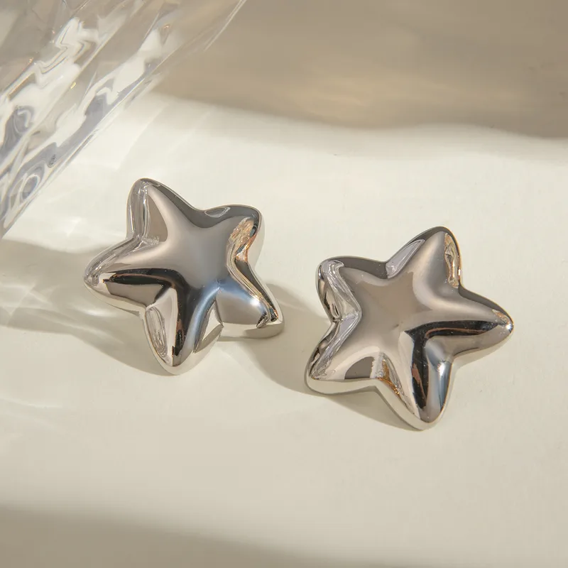 Vacation Pentagram Ear Studs