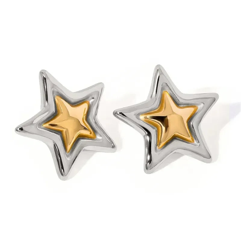 Vacation Star Glam Ear Studs - Diatoms