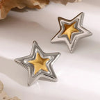 Vacation Star Glam Ear Studs - Diatoms