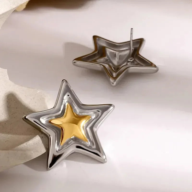 Vacation Star Glam Ear Studs - Diatoms
