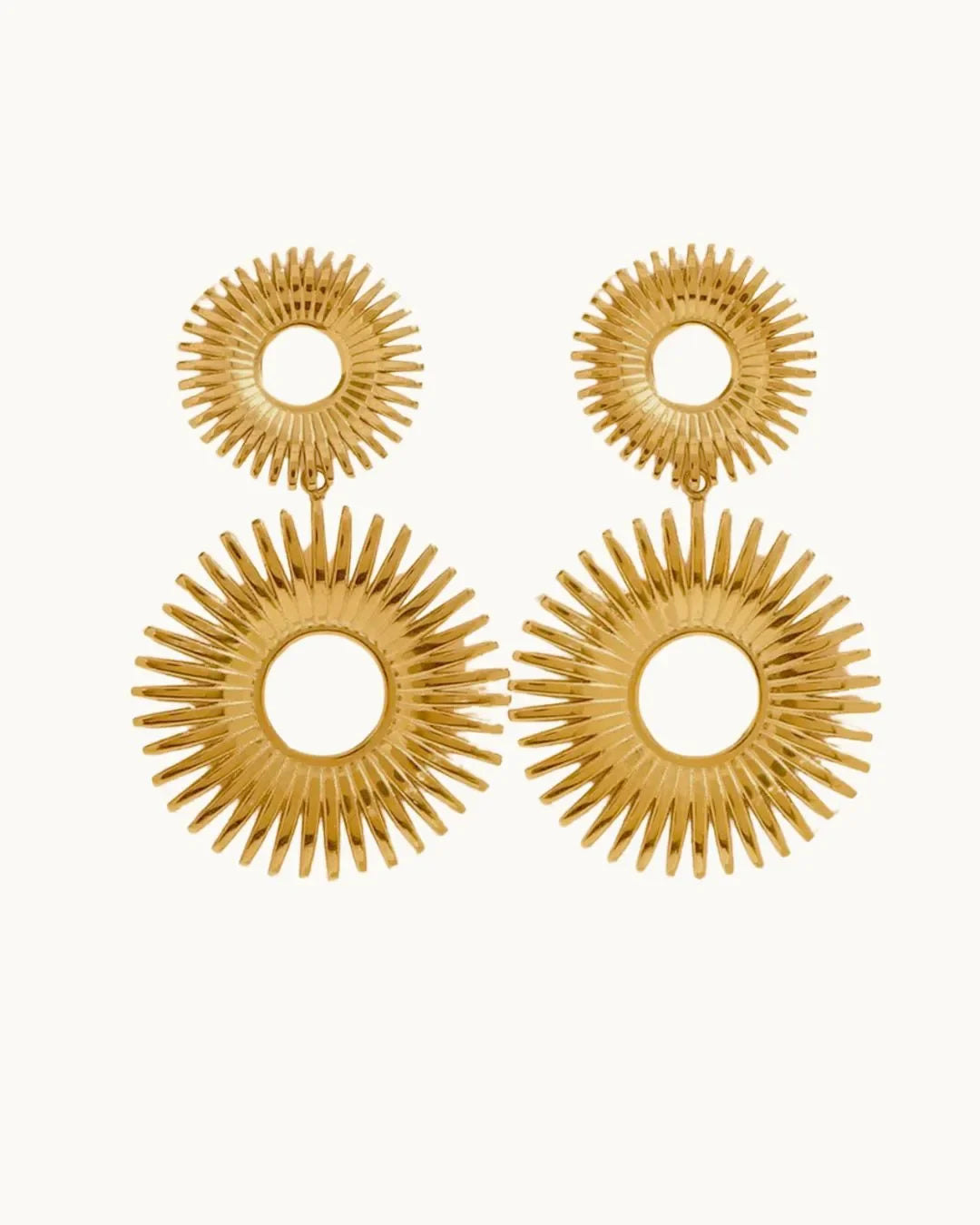 Nature Artistry Chunky Earrings - Diatoms