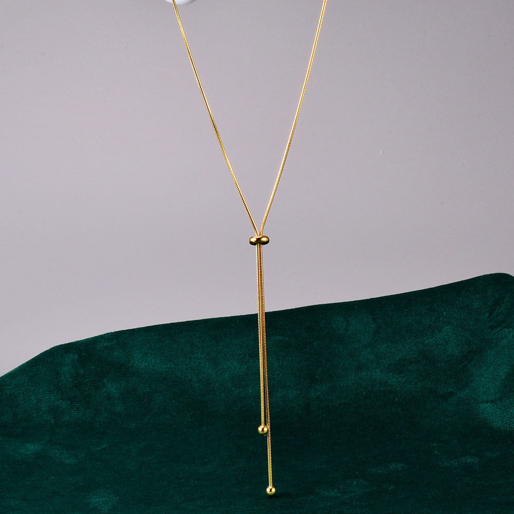 Luxy Long Bow Necklace