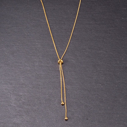 Luxy Long Bow Necklace