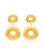 Nature Artistry Chunky Earrings - Diatoms