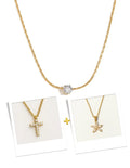 Subtle Shine Combo Necklace Set