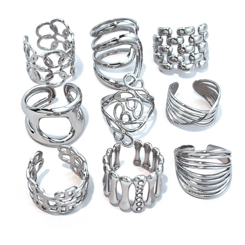 Asteria Link Adjustable Ring