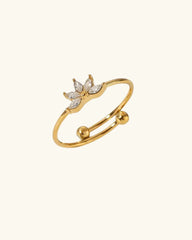 Floral Diamond Ring