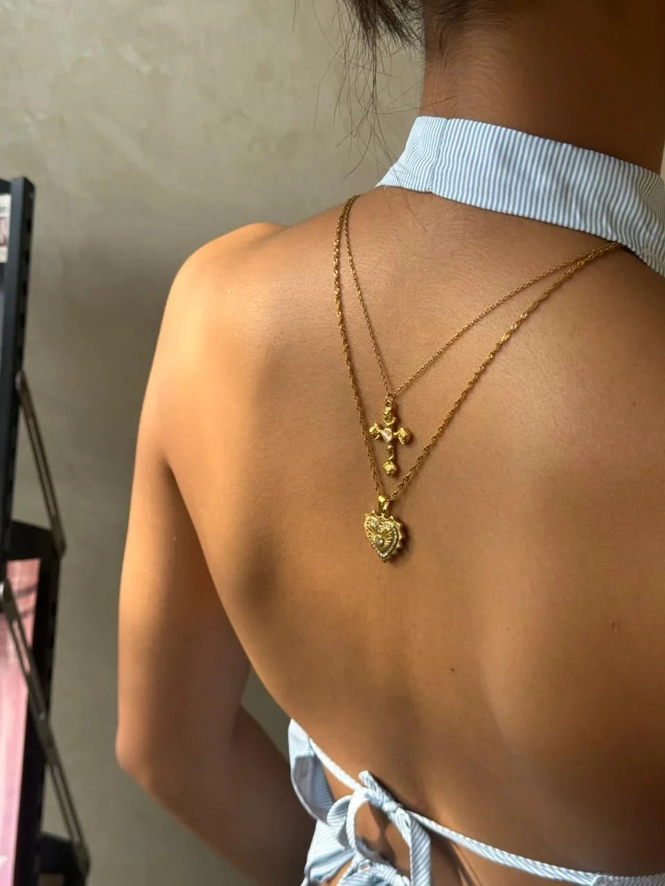 Lovelocked Thin Chain Pendant