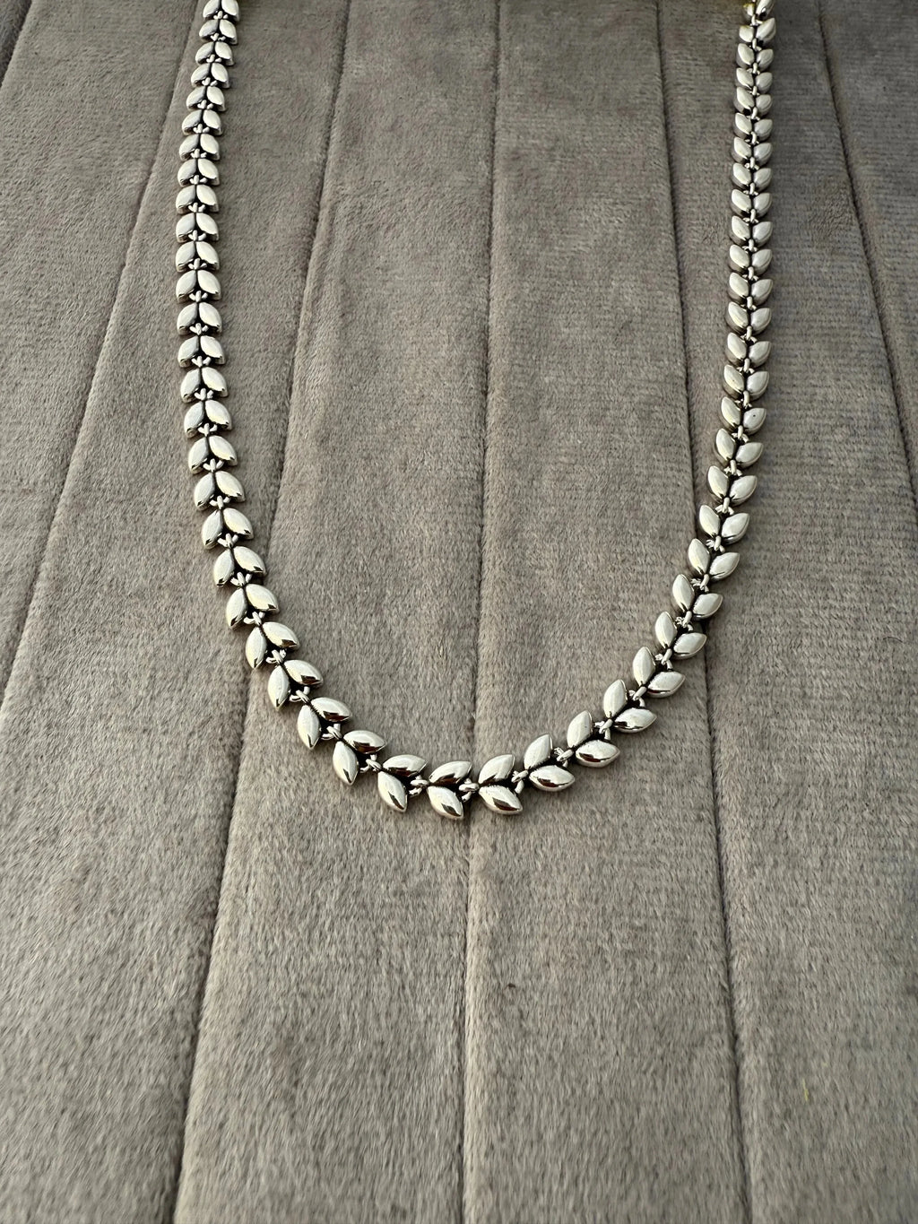 Whimsy Whisper Silver Bracelets Necklace - Diatoms