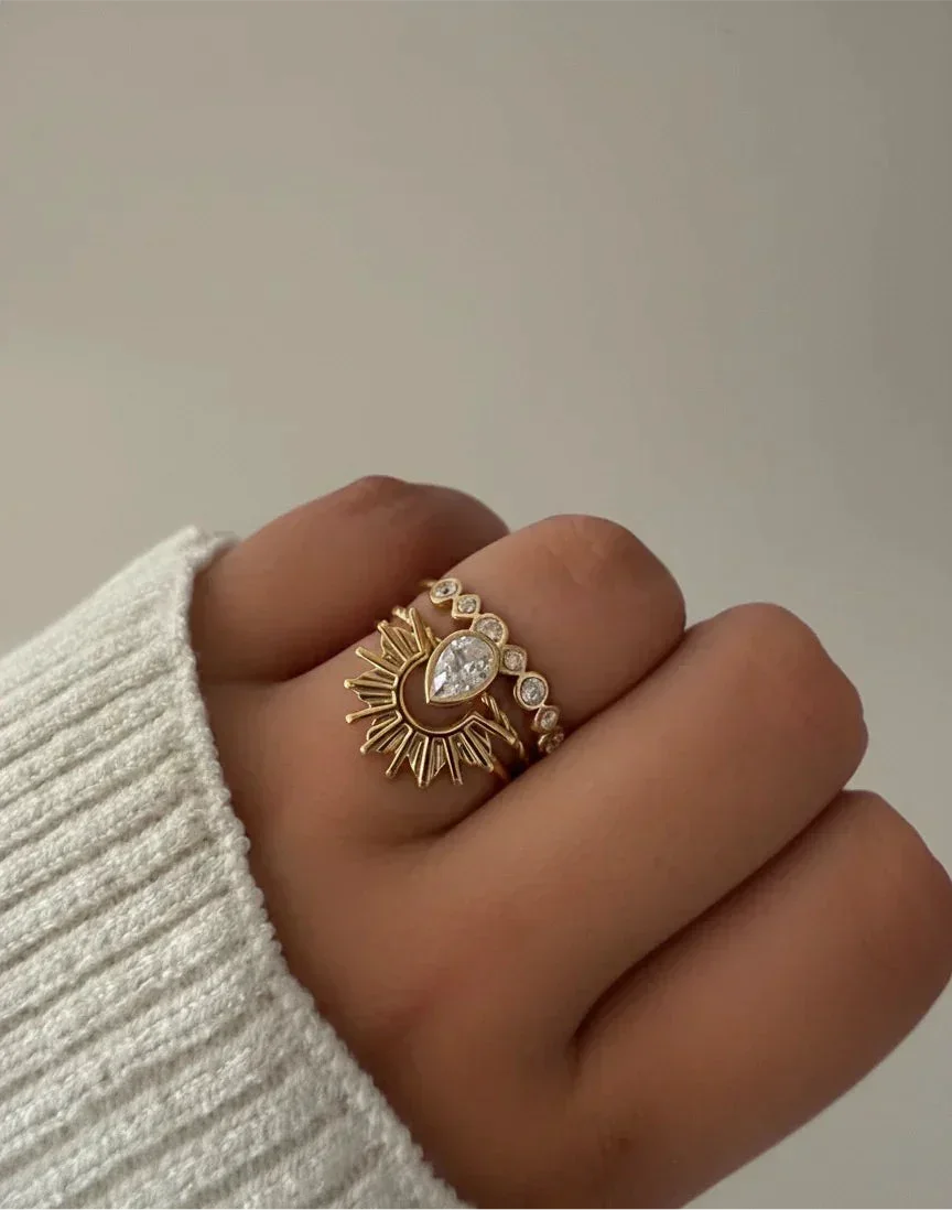 The Tiny Trio 3 Ring Set