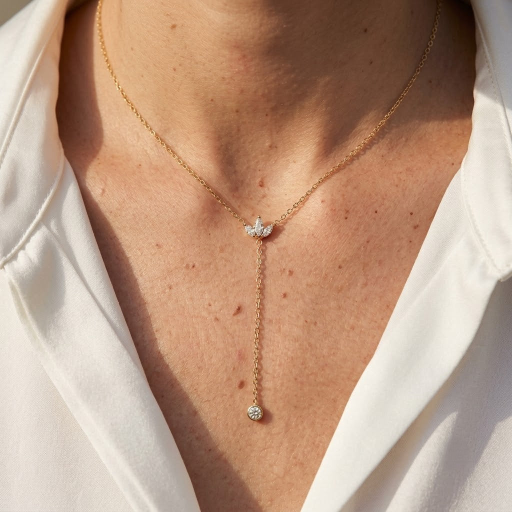 Dream Lariat Diamond Necklace