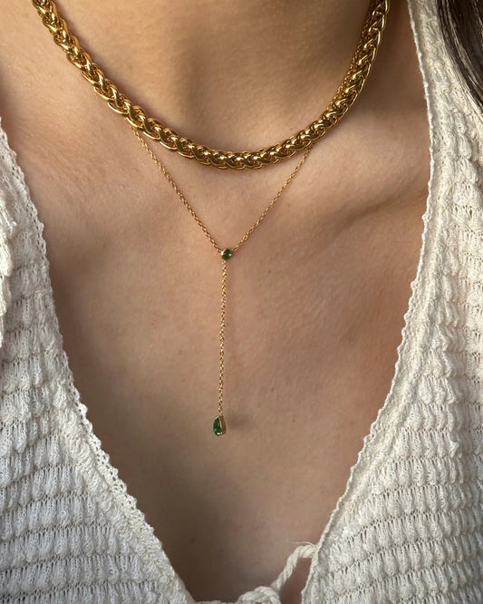 Collar Emerald Necklace