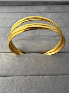 Criss Cross Bangle - Diatoms