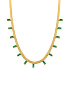 Classic Green Necklace - Diatoms