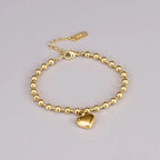 Majestic Love Gold Bracelet - Diatoms