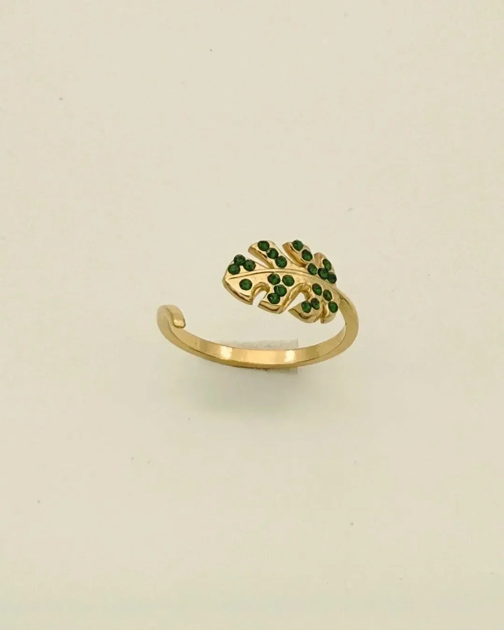 Golden Leaves Rings - Diatoms