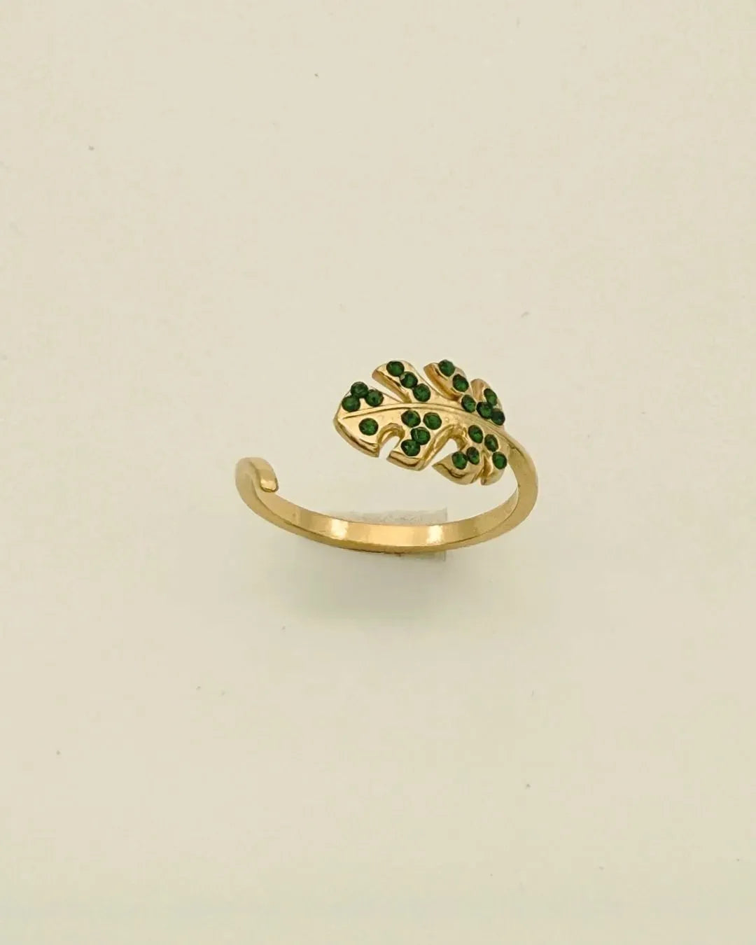 Golden Leaves Rings - Diatoms