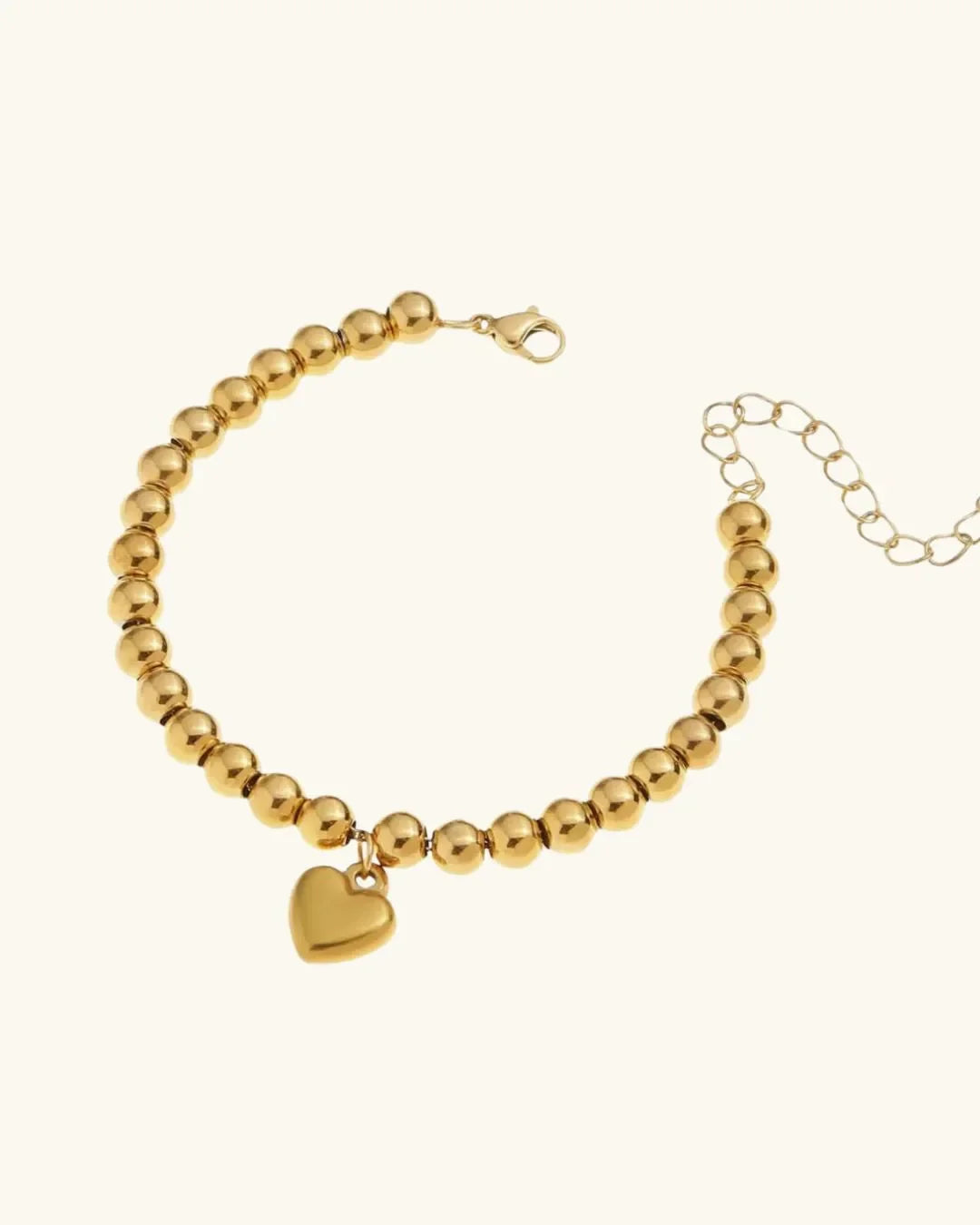 Majestic Love Gold Bracelet - Diatoms