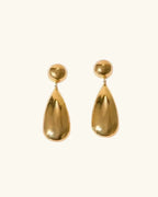Luxe Diatoms Water Droplets Drop Earrings - Diatoms