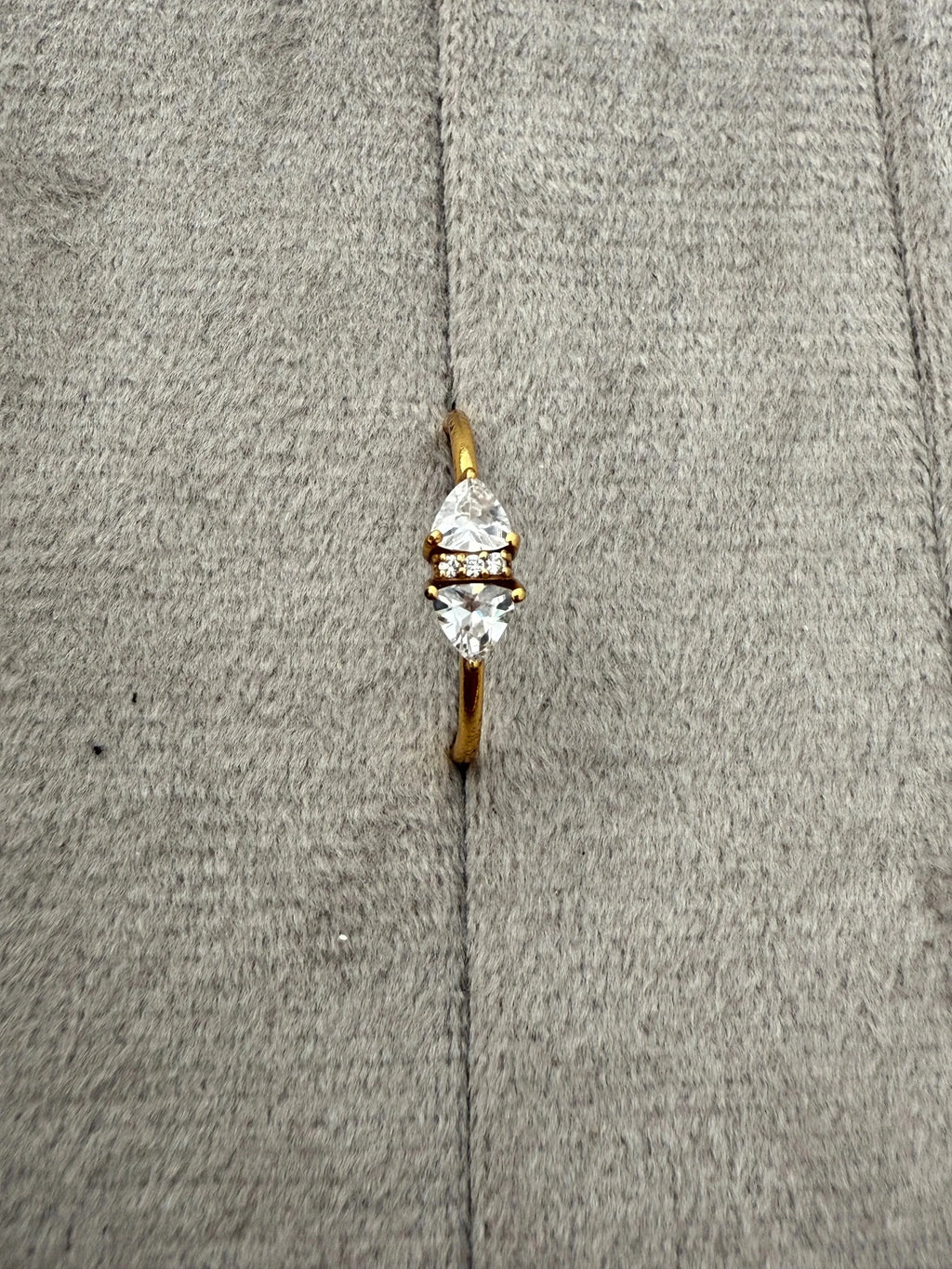 Minimal Classic Diamond Ring - Diatoms