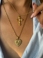 Lovelocked Thin Chain Pendant